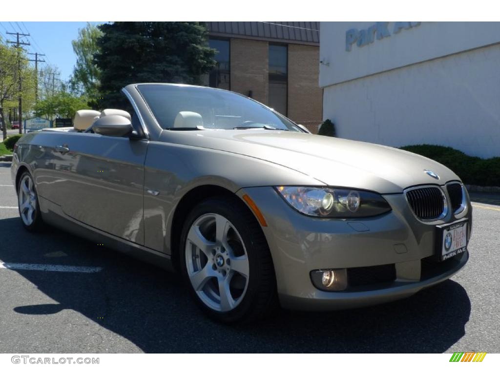 2007 3 Series 328i Convertible - Platinum Bronze Metallic / Beige photo #3