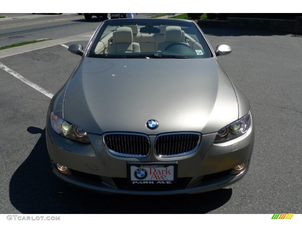 2007 3 Series 328i Convertible - Platinum Bronze Metallic / Beige photo #4
