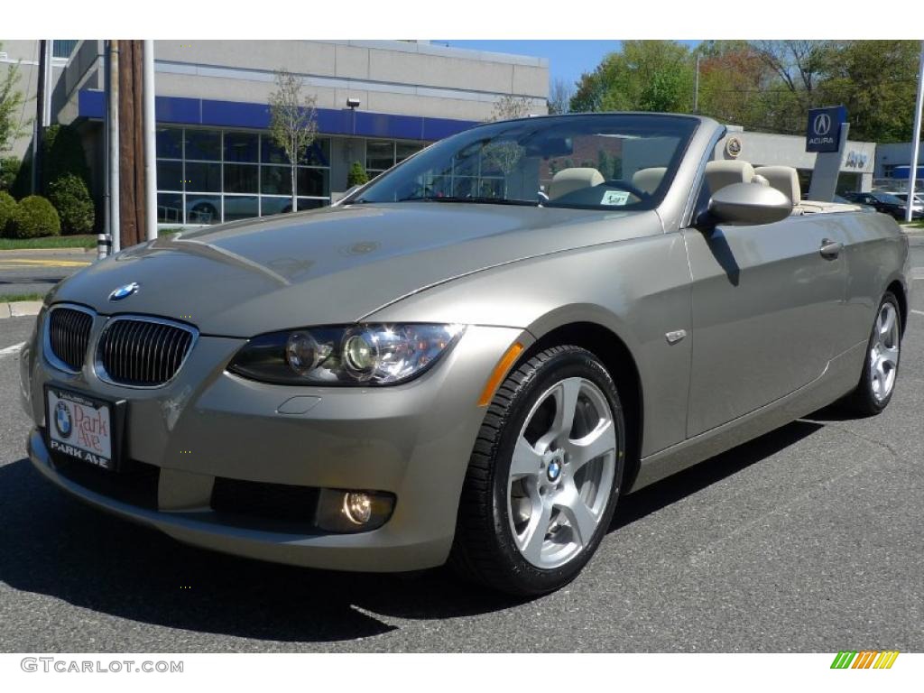 2007 3 Series 328i Convertible - Platinum Bronze Metallic / Beige photo #8
