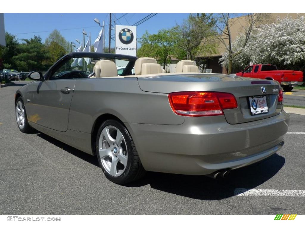 2007 3 Series 328i Convertible - Platinum Bronze Metallic / Beige photo #11