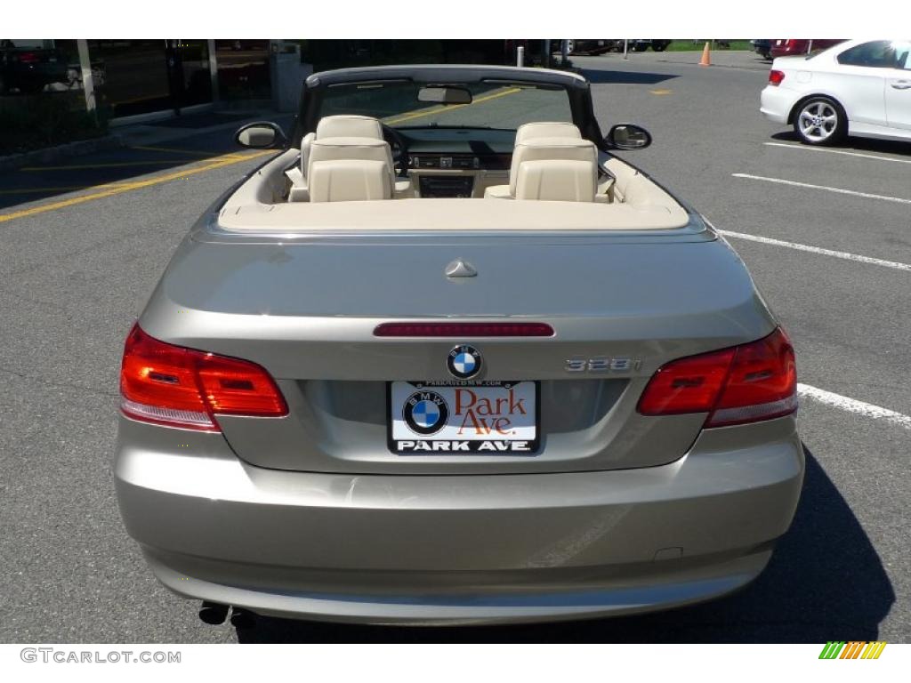 2007 3 Series 328i Convertible - Platinum Bronze Metallic / Beige photo #12