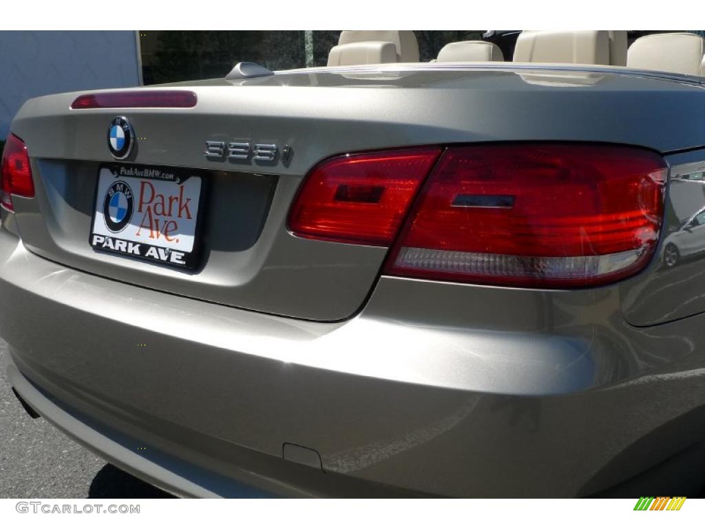 2007 3 Series 328i Convertible - Platinum Bronze Metallic / Beige photo #14