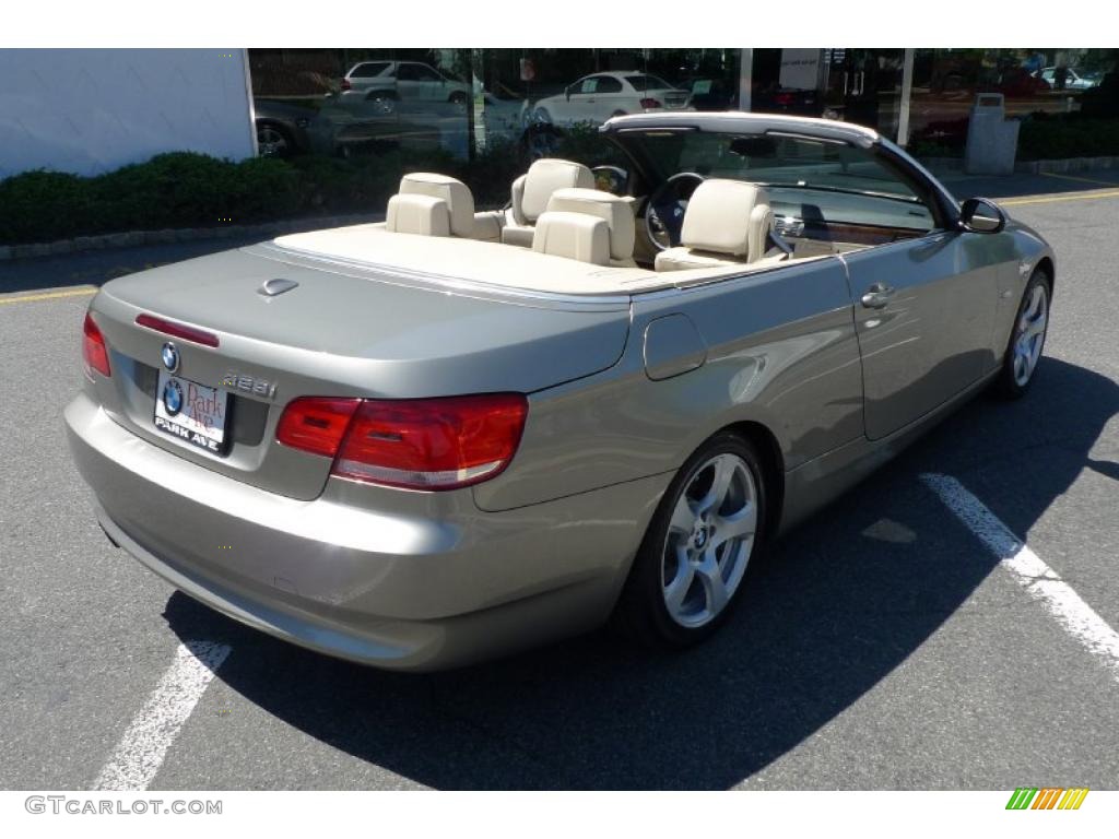 2007 3 Series 328i Convertible - Platinum Bronze Metallic / Beige photo #15
