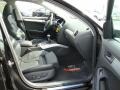 Black 2010 Audi A4 2.0T quattro Sedan Interior Color