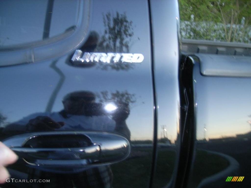2004 Tundra Limited Double Cab 4x4 - Black / Oak photo #16
