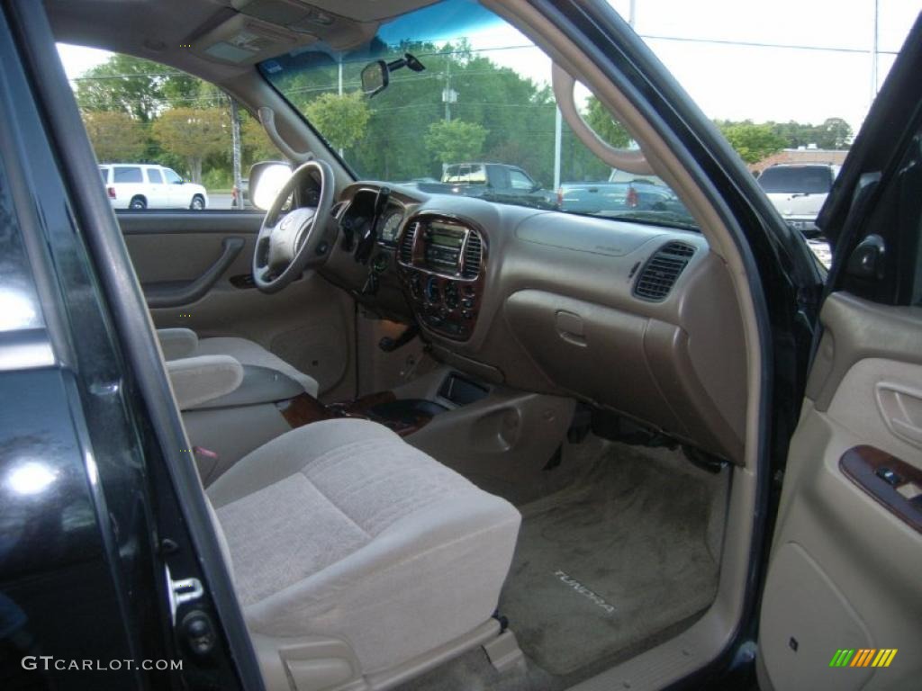 2004 Tundra Limited Double Cab 4x4 - Black / Oak photo #19