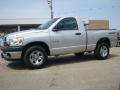 2008 Bright Silver Metallic Dodge Ram 1500 SXT Regular Cab  photo #2