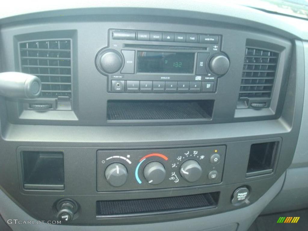 2008 Ram 1500 SXT Regular Cab - Bright Silver Metallic / Medium Slate Gray photo #13