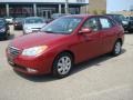 2008 Apple Red Pearl Hyundai Elantra GLS Sedan  photo #2