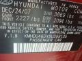 2008 Apple Red Pearl Hyundai Elantra GLS Sedan  photo #21