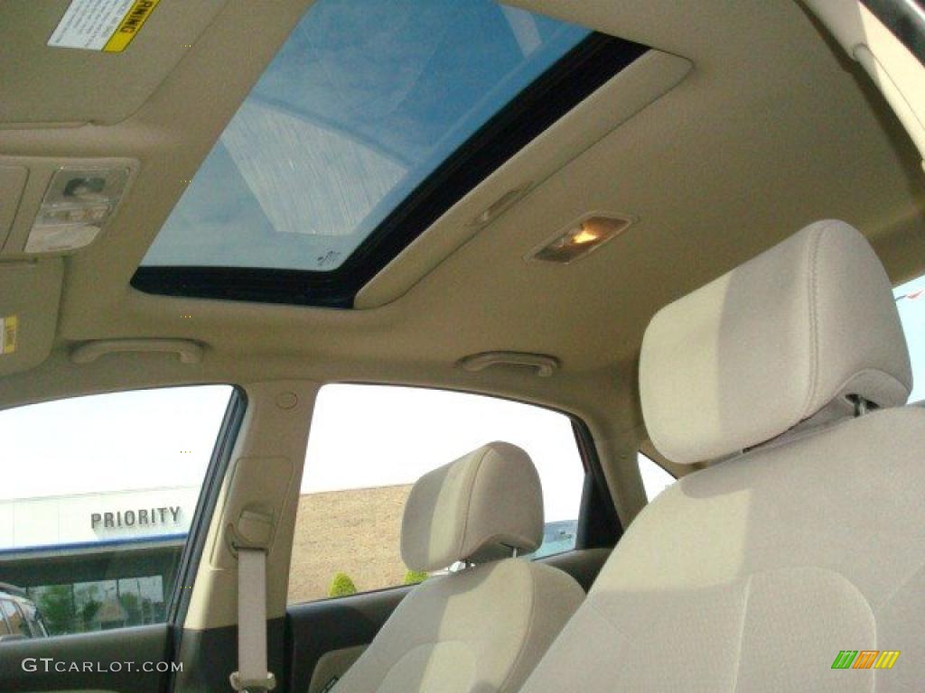 2009 Elantra GLS Sedan - Purple Rain / Beige photo #13