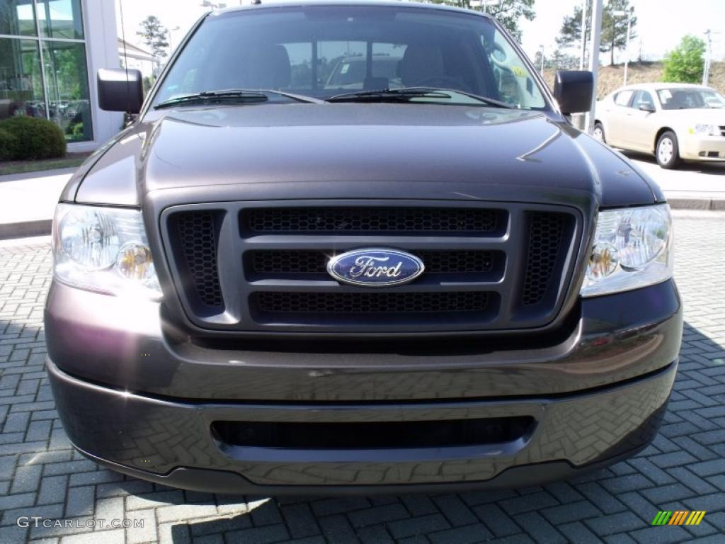 2006 F150 STX SuperCab - Dark Shadow Grey Metallic / Medium Flint photo #8