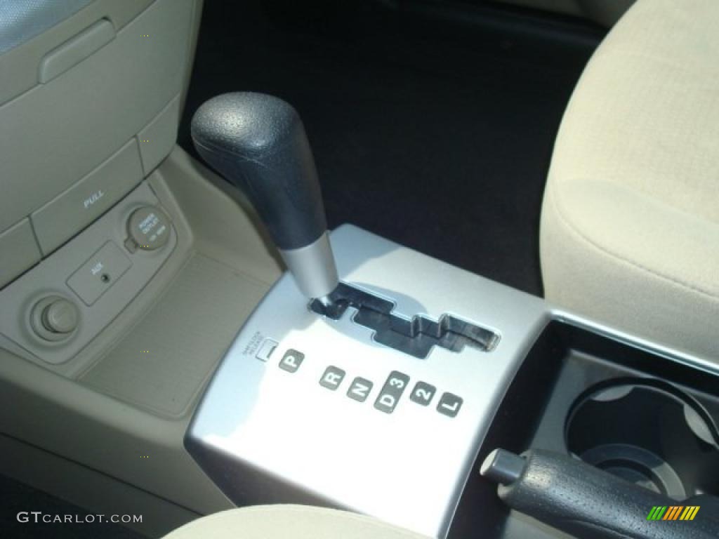 2009 Elantra GLS Sedan - Purple Rain / Beige photo #17
