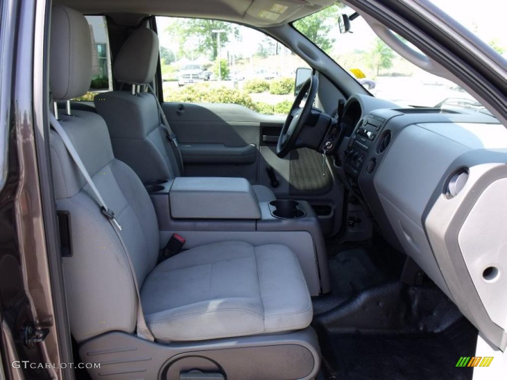 2006 F150 STX SuperCab - Dark Shadow Grey Metallic / Medium Flint photo #16