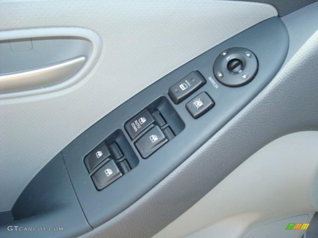 2009 Elantra GLS Sedan - Carbon Gray / Gray photo #15