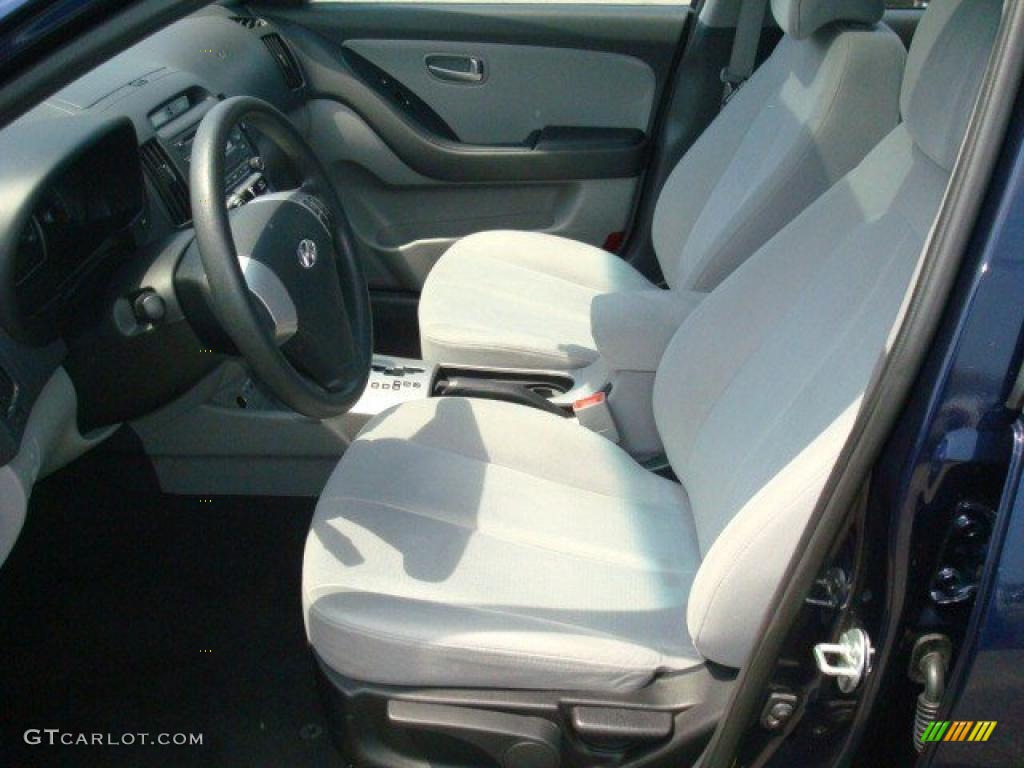 2009 Elantra GLS Sedan - Regatta Blue / Gray photo #9