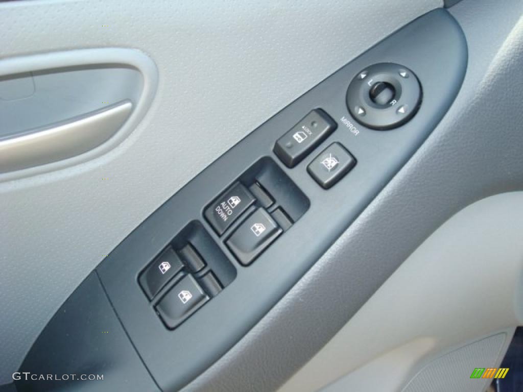 2009 Elantra GLS Sedan - Regatta Blue / Gray photo #12