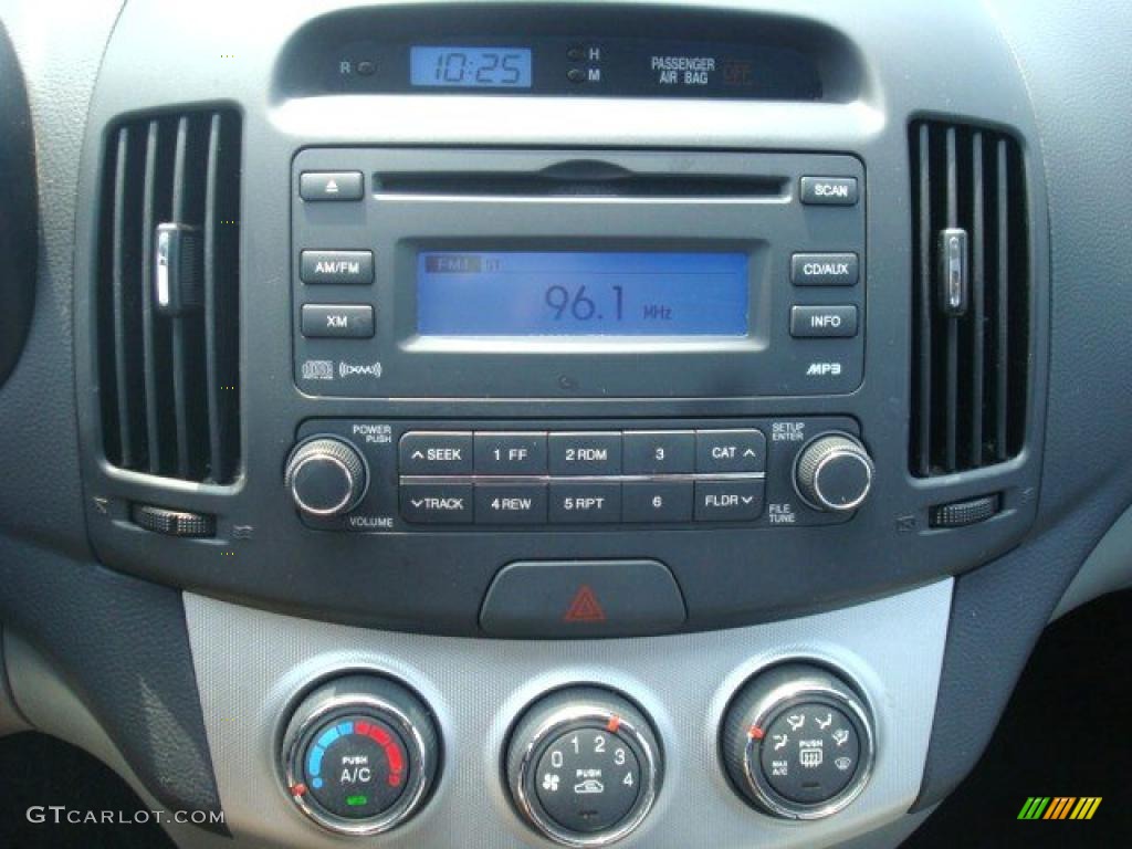 2009 Elantra GLS Sedan - Regatta Blue / Gray photo #16