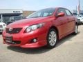 2010 Barcelona Red Metallic Toyota Corolla S  photo #1