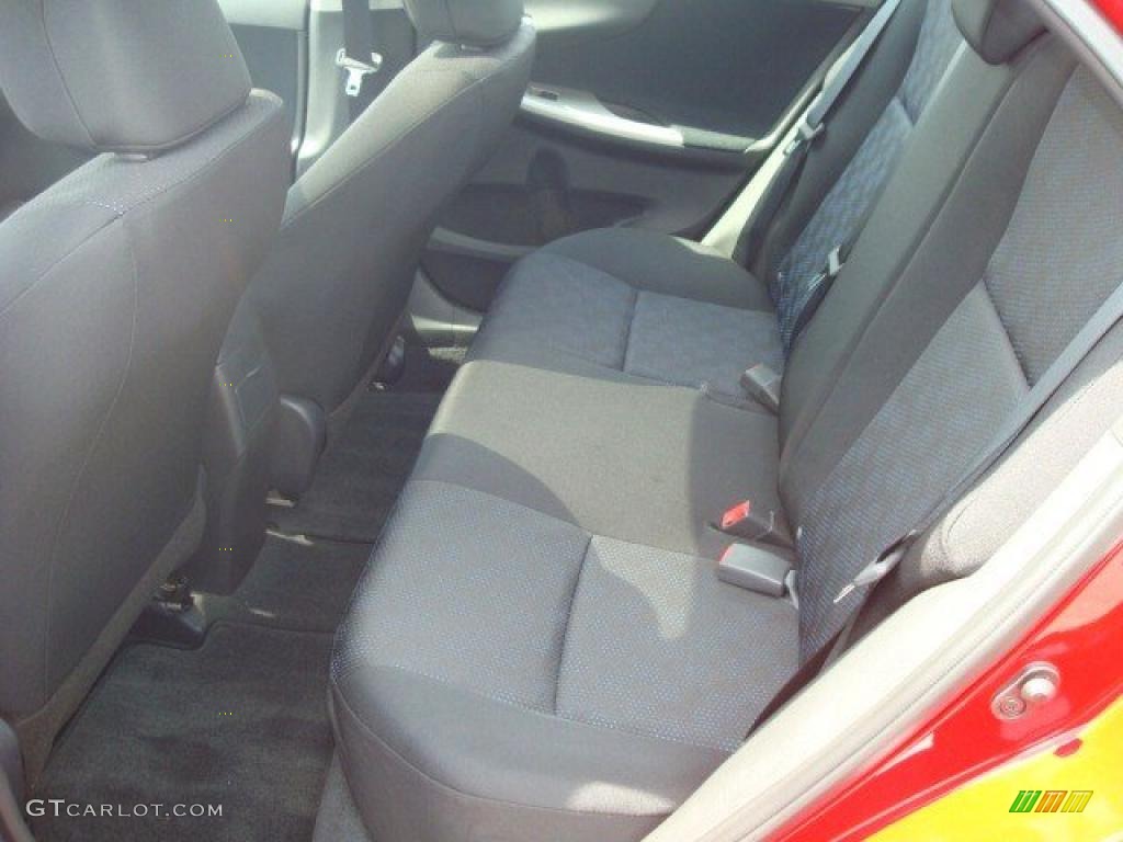 2010 Corolla S - Barcelona Red Metallic / Dark Charcoal photo #11