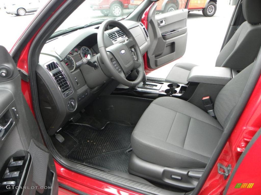 2010 Escape XLT V6 Sport Package 4WD - Sangria Red Metallic / Charcoal Black photo #8