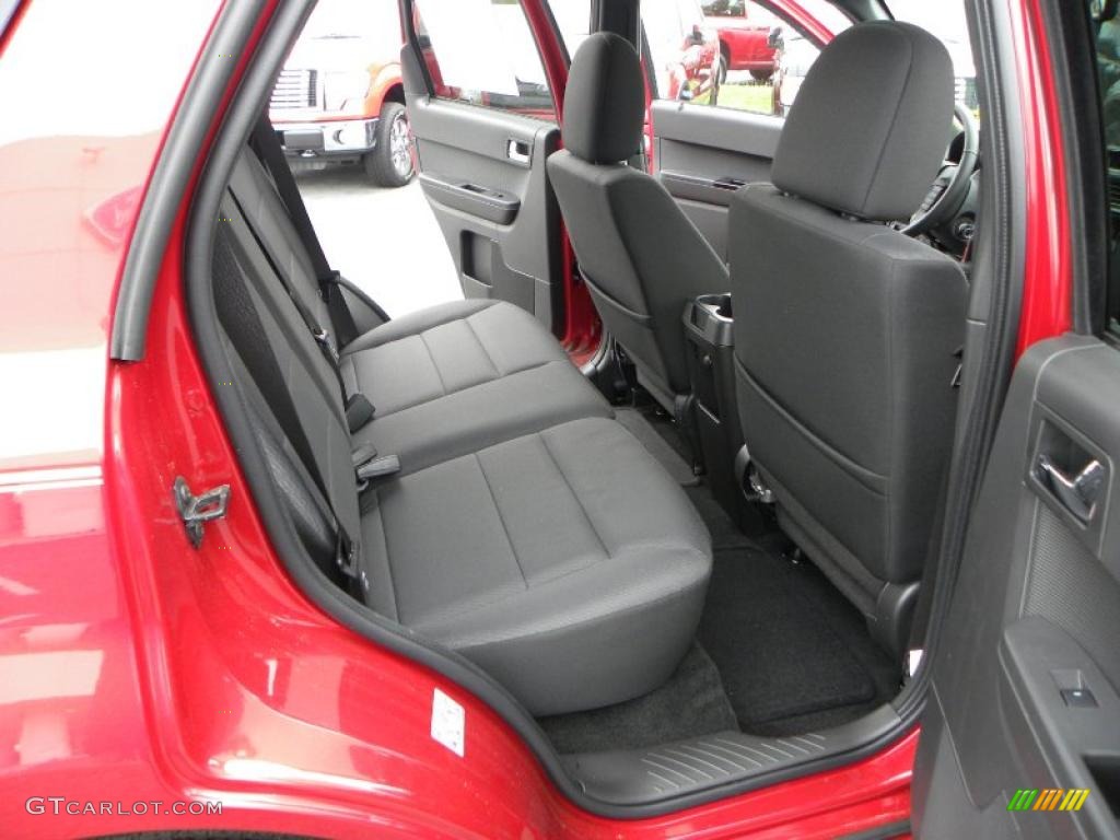 2010 Escape XLT V6 Sport Package 4WD - Sangria Red Metallic / Charcoal Black photo #11
