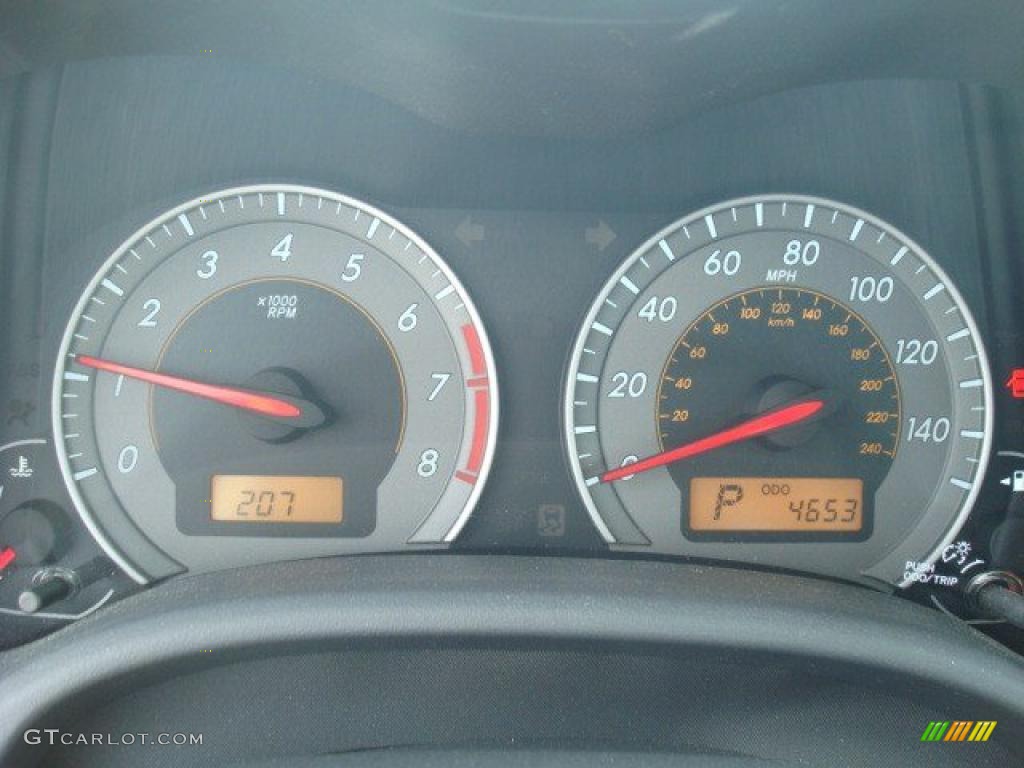 2010 Corolla S - Barcelona Red Metallic / Dark Charcoal photo #20