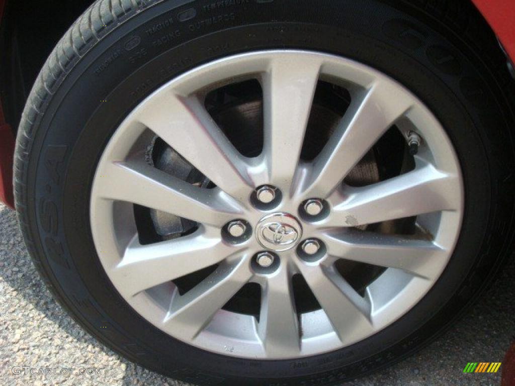 2010 Corolla S - Barcelona Red Metallic / Dark Charcoal photo #23