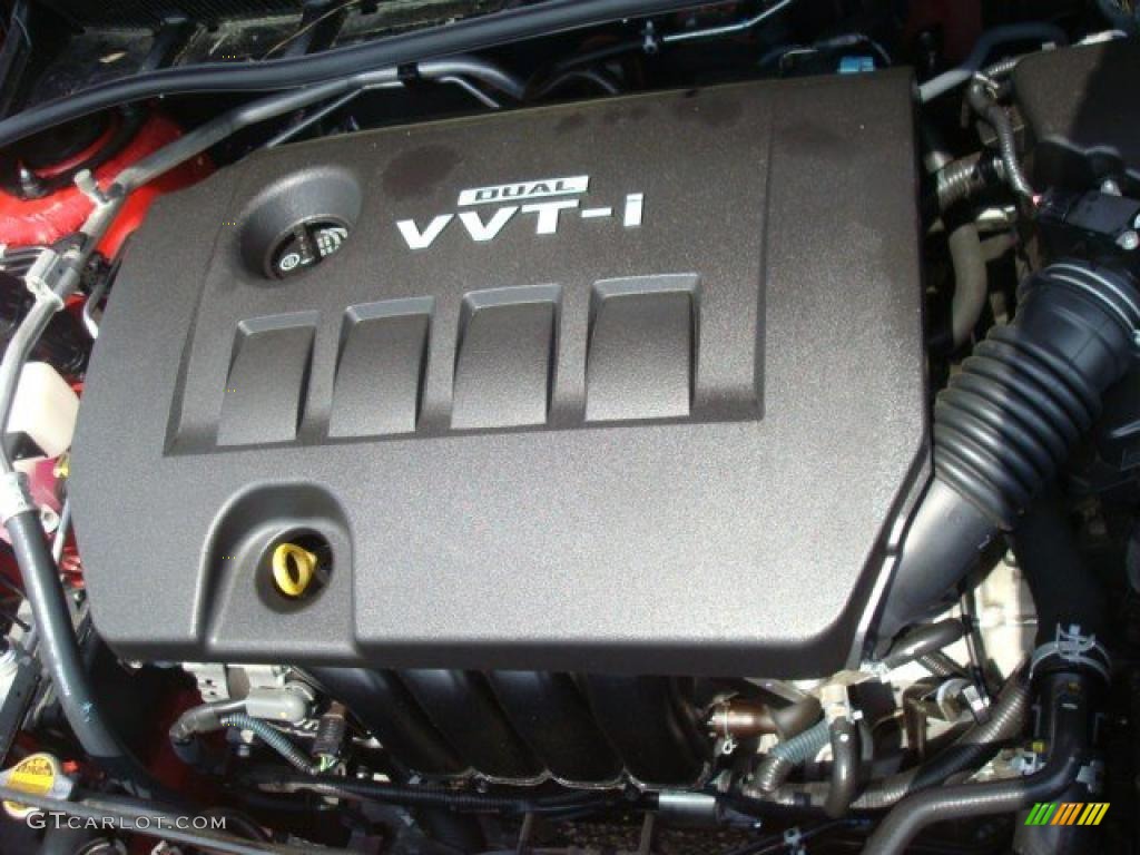 2010 Corolla S - Barcelona Red Metallic / Dark Charcoal photo #25