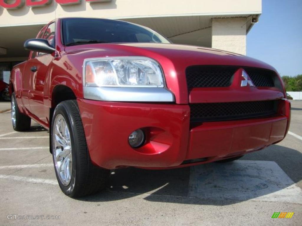 2007 Raider LS Extended Cab - Lava Red / Slate photo #1