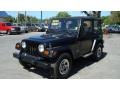 1997 Black Jeep Wrangler SE 4x4  photo #7