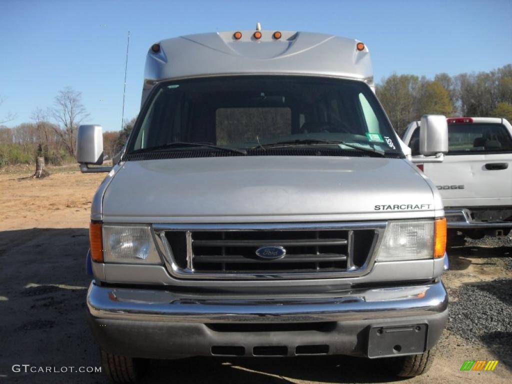 2005 E Series Cutaway E350 Commercial Passenger Bus - Silver Metallic / Medium Flint photo #1