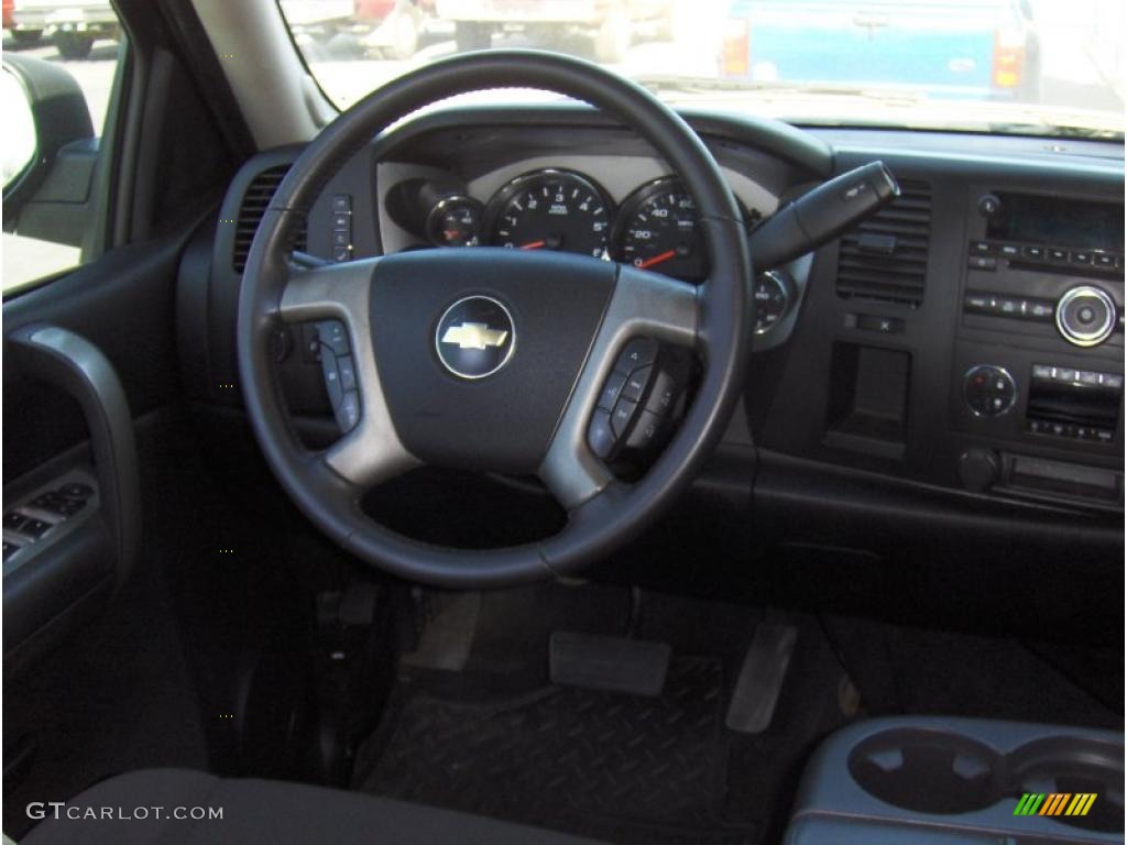 2008 Silverado 1500 LT Extended Cab - Black / Ebony photo #5