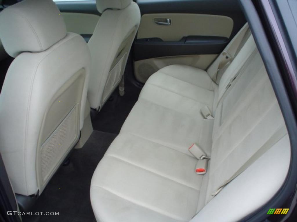 2009 Elantra GLS Sedan - Purple Rain / Beige photo #7