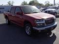 2009 Fire Red GMC Canyon SLE Crew Cab  photo #4