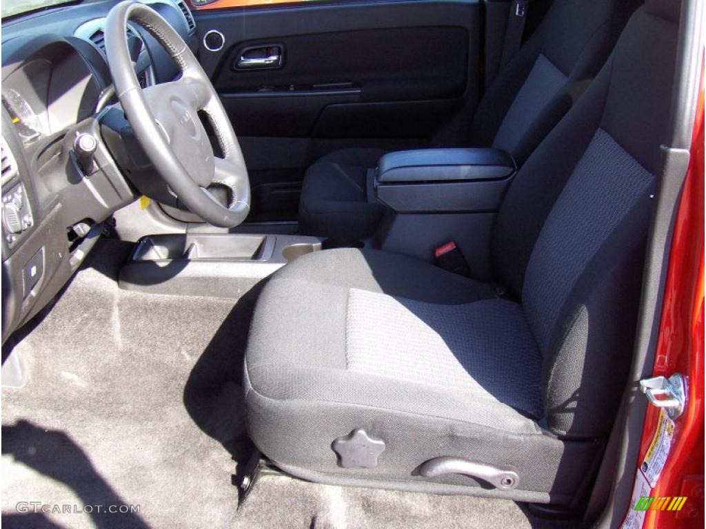 2009 Canyon SLE Crew Cab - Fire Red / Ebony photo #5