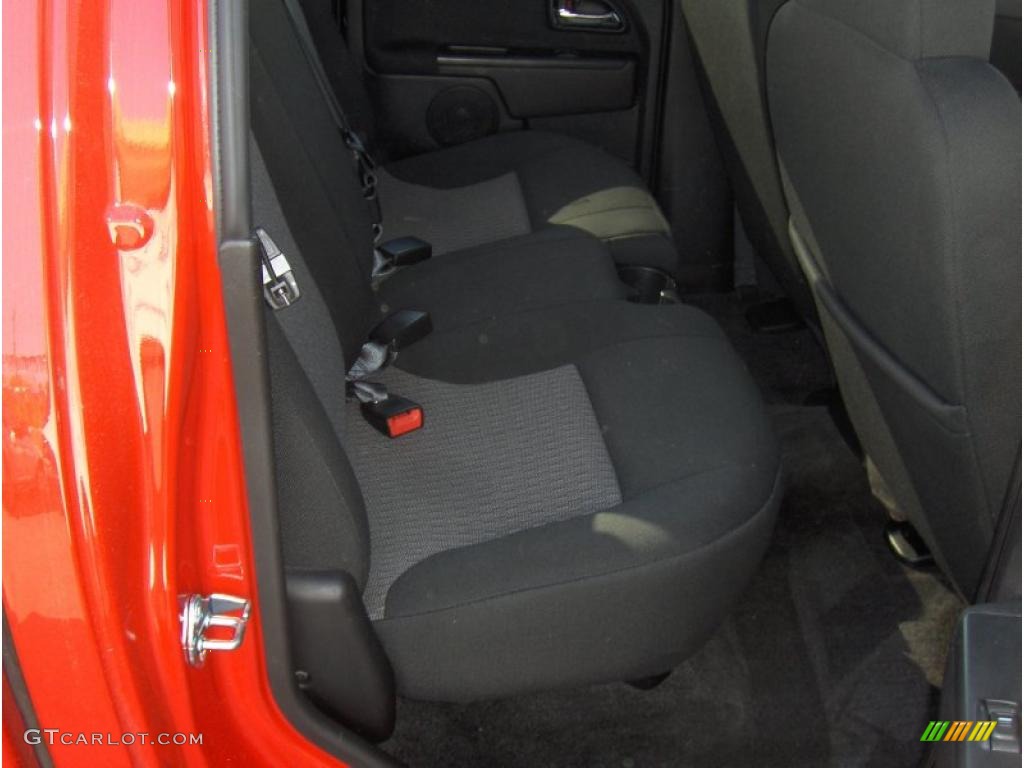 2009 Canyon SLE Crew Cab - Fire Red / Ebony photo #7