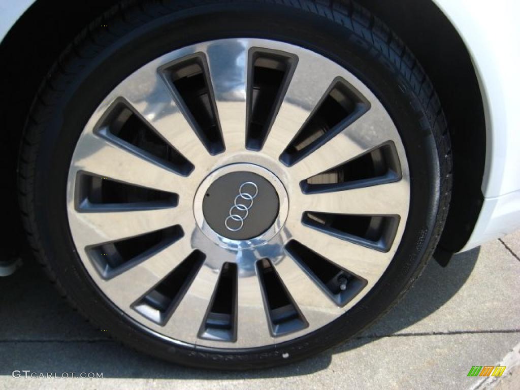 2007 A8 L 4.2 quattro - Ibis White / Sand Beige photo #8