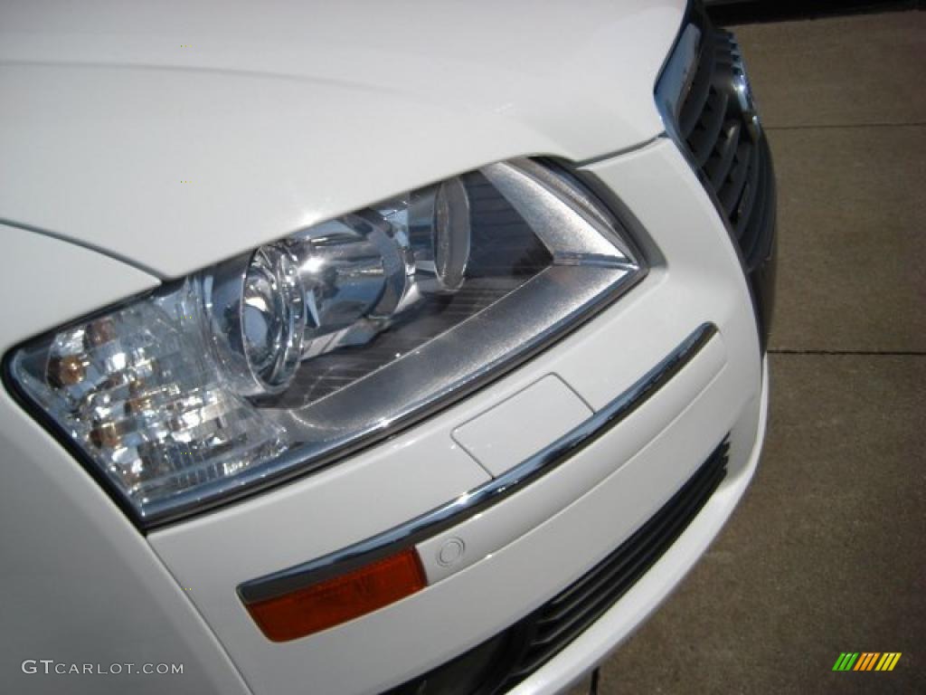 2007 A8 L 4.2 quattro - Ibis White / Sand Beige photo #9