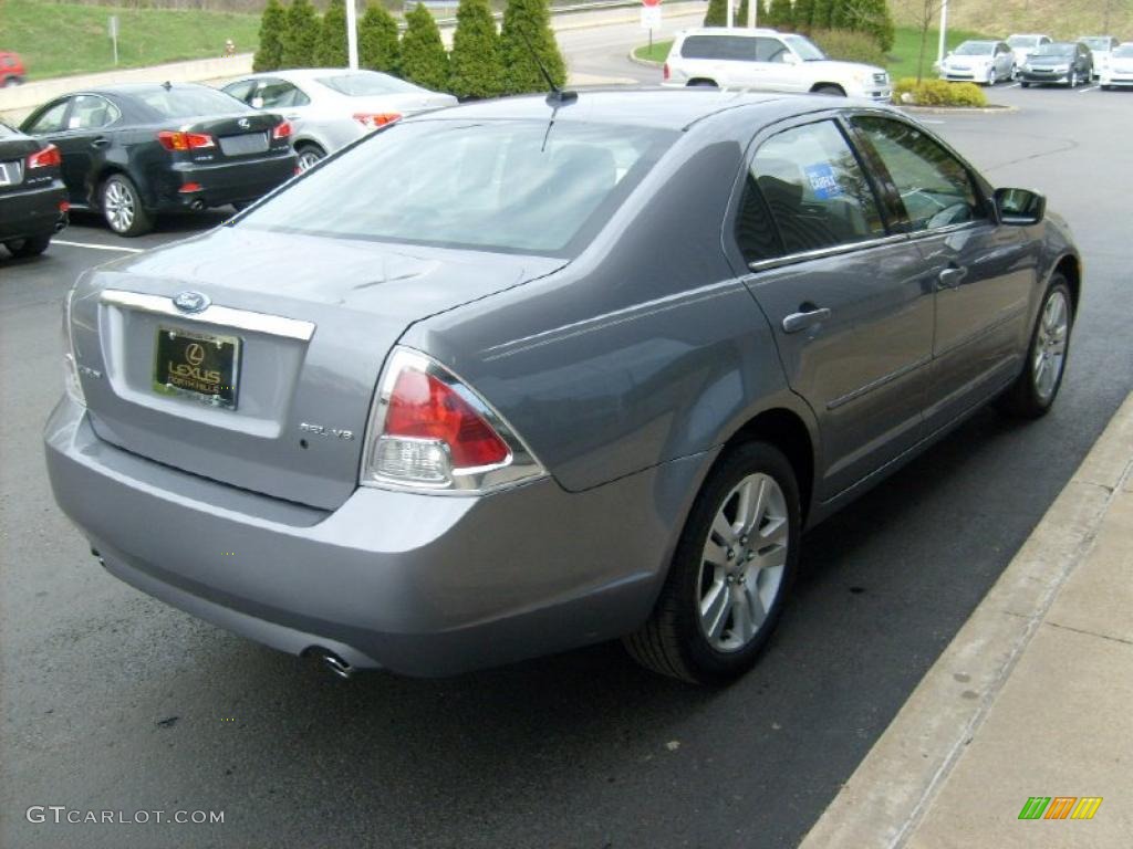 2007 Fusion SEL V6 - Tungsten Grey Metallic / Charcoal Black photo #5