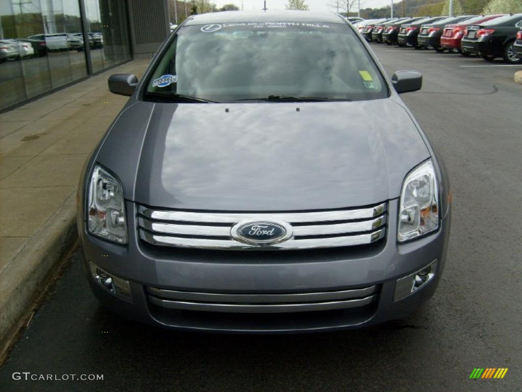 2007 Fusion SEL V6 - Tungsten Grey Metallic / Charcoal Black photo #7