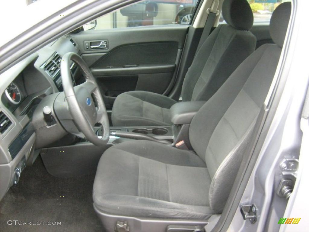 2007 Fusion SEL V6 - Tungsten Grey Metallic / Charcoal Black photo #9
