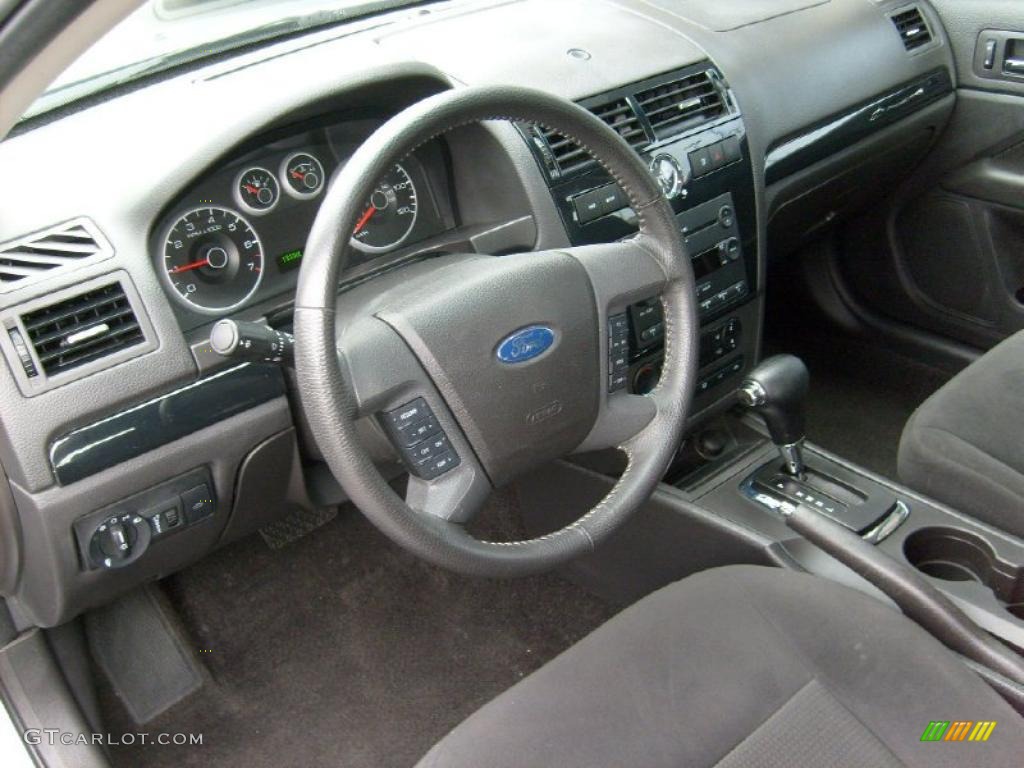 2007 Fusion SEL V6 - Tungsten Grey Metallic / Charcoal Black photo #10