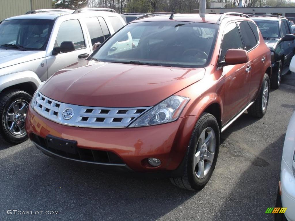 Sunlit Copper Metallic Nissan Murano