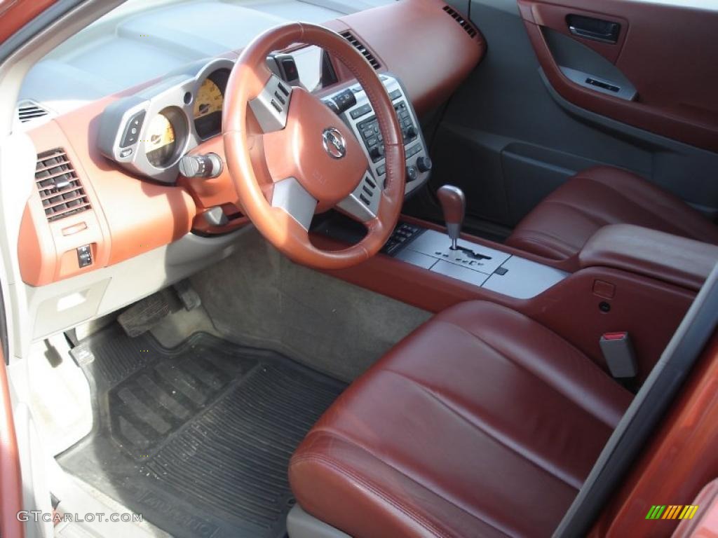 2005 Murano SL AWD - Sunlit Copper Metallic / Cabernet photo #6