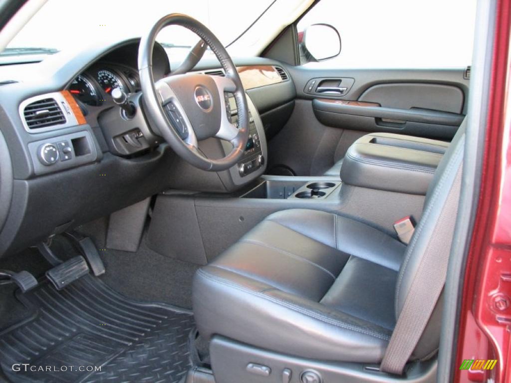 2008 Sierra 1500 SLT Crew Cab - Sonoma Red Metallic / Ebony photo #12