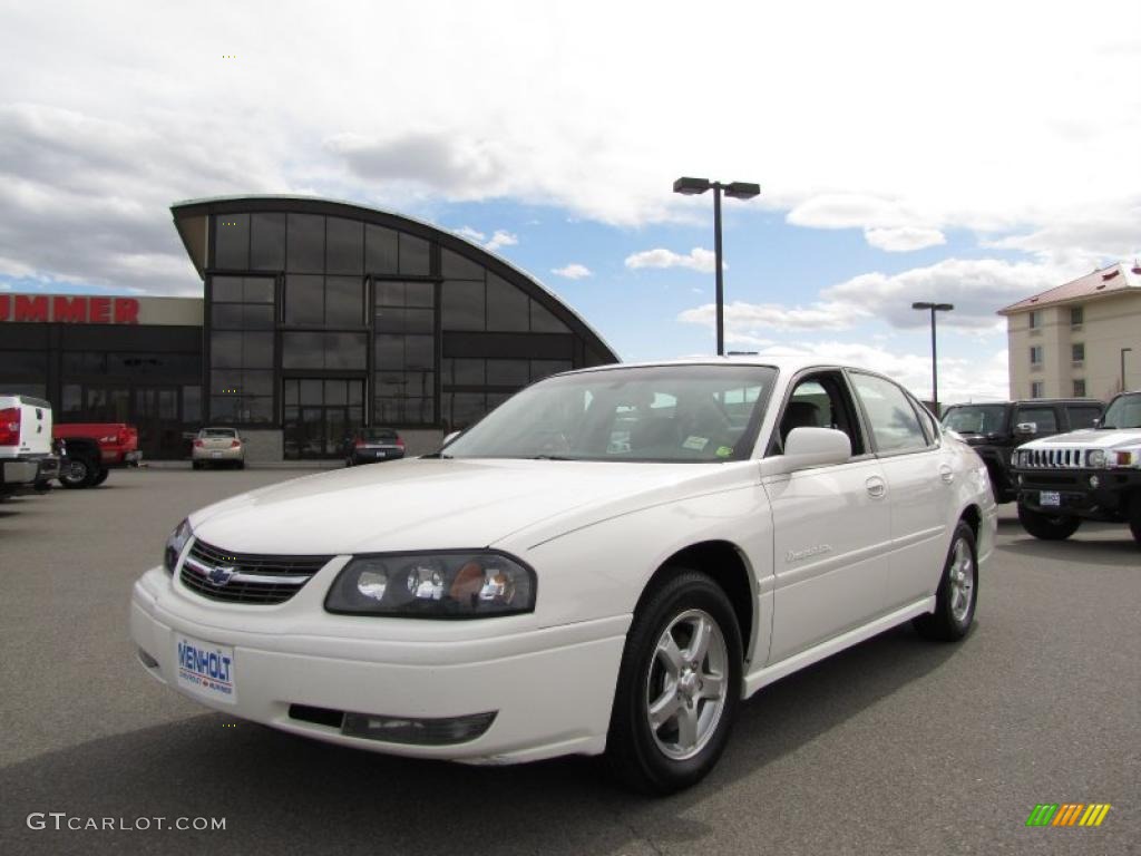 2004 Impala LS - White / Medium Gray photo #2
