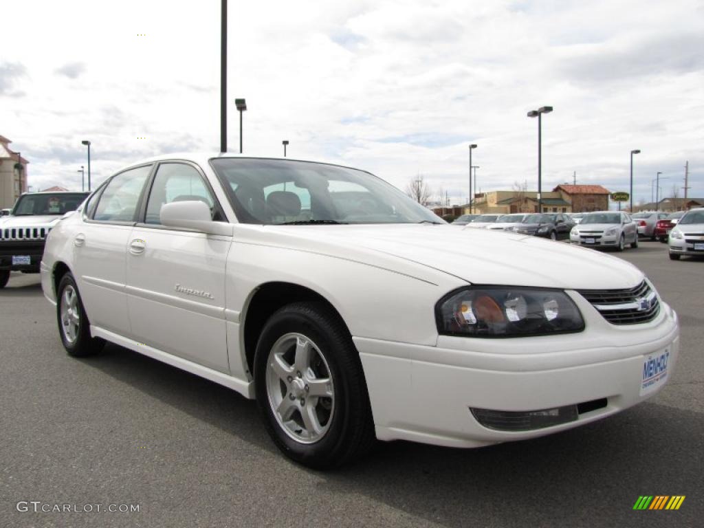 2004 Impala LS - White / Medium Gray photo #8