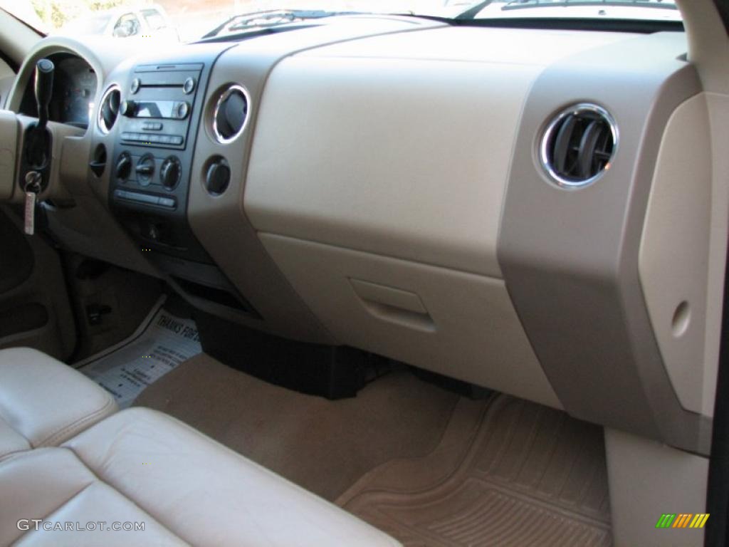 2006 F150 XLT SuperCrew - Oxford White / Tan photo #10