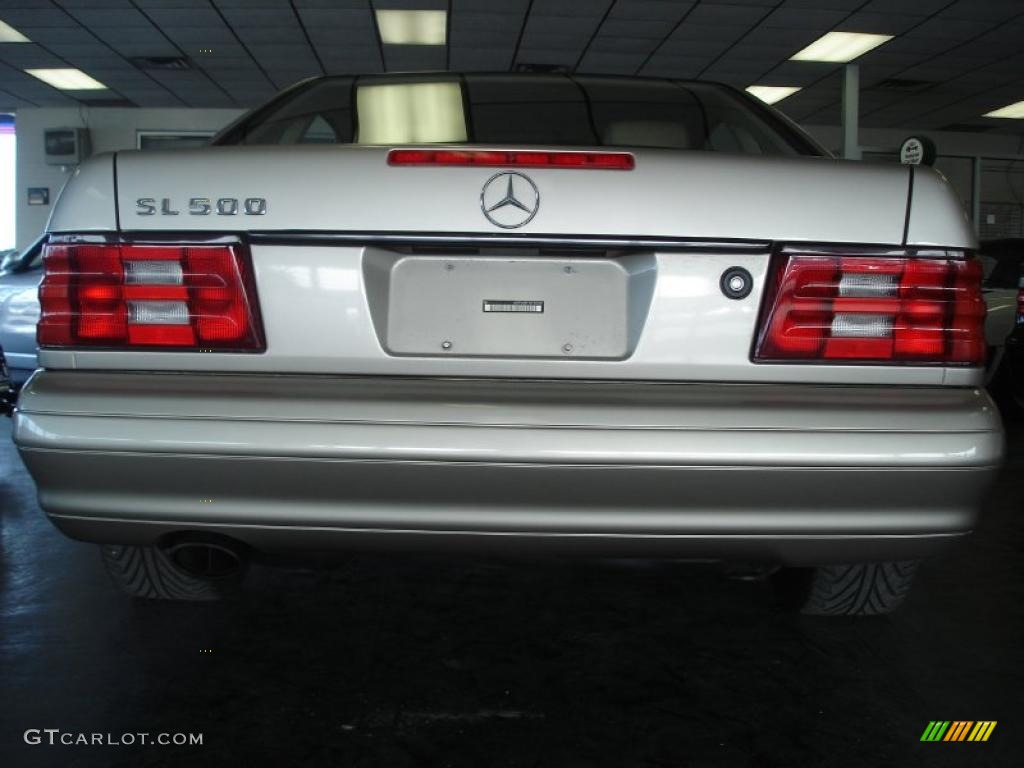 1999 SL 500 Roadster - Smoke Silver Metallic / Java photo #8